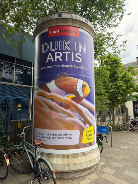 duik in ARTIS poster